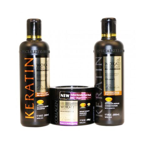 Collagen Kelatin Hair Treatment Combo