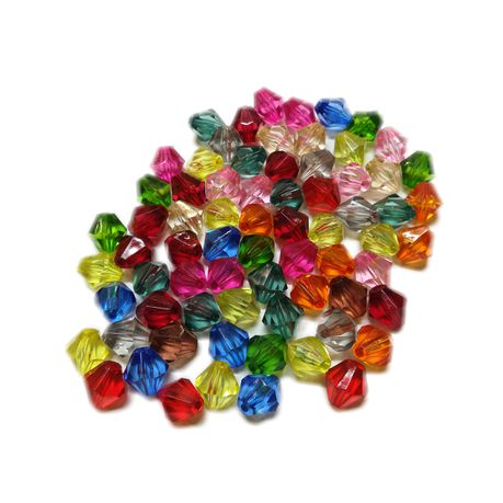 Bead Cool - Bicone Shape Plastic Bead - Mix colour - 310pcs Buy Online in Zimbabwe thedailysale.shop