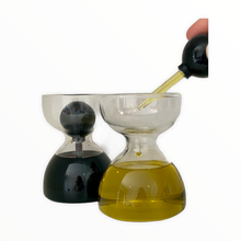 Load image into Gallery viewer, Oil &amp; Vinegar dispenser set / Pipettes with rubber squeeze bulb
