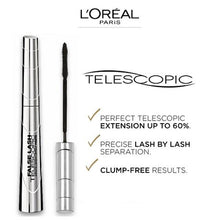 Load image into Gallery viewer, LOreal False Lash Telescopic Mascara - Black 01
