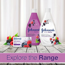 Load image into Gallery viewer, Johnson&#39;s Body Wash - Vita-Rich, Replenishing, Raspberry, 400ml x 6
