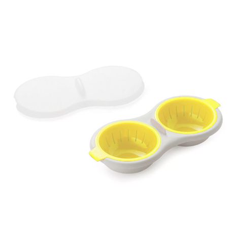 Microwave Egg Poacher-Yellow Buy Online in Zimbabwe thedailysale.shop