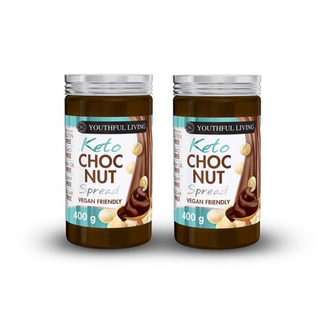 YL Keto Choc Nut Spread - Sugar-Free - 400g - 2 Pack Buy Online in Zimbabwe thedailysale.shop