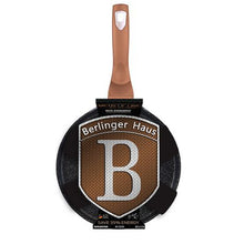 Load image into Gallery viewer, Berlinger Haus 25cm Marble Coating Pancake Pan - Rose Gold Metallic Line
