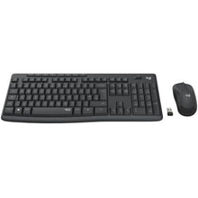 Load image into Gallery viewer, Logitech Wireless keyboard and mouse Combo MK295 Desktop Silent (GRAPHITE)
