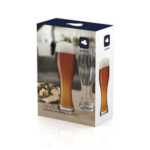 Load image into Gallery viewer, Leonardo Weiss Beer Glasses MAXIMA Optical 500ml Set of 2
