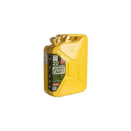 Jerry Can - Diesel 20L - Pro - Quip - Yellow Buy Online in Zimbabwe thedailysale.shop