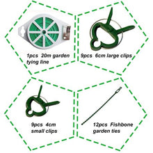 Load image into Gallery viewer, Garden Grafting Ties &amp; Clips - 31 Piece Set
