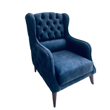 Load image into Gallery viewer, Didim - Blue Velvet  Single Sofa
