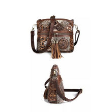 Load image into Gallery viewer, Bohemian Art Genuine Leather Handbag
