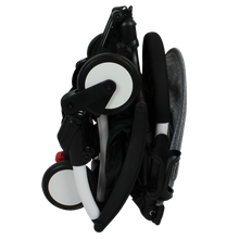 Load image into Gallery viewer, Baby Links Travel Pram with Bottle Holder and Shoulder Strap, Flight Friendly
