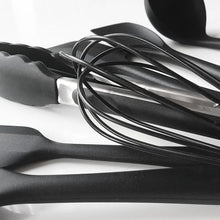 Load image into Gallery viewer, 10 Piece Non-Stick Silicone Kitchen Utensil Set-Black
