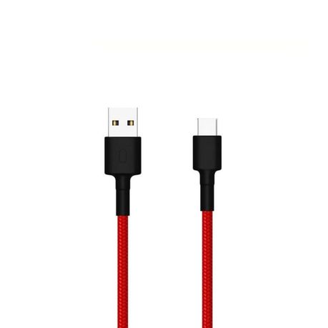 Xiaomi Mi USB to Type C 1M Braided cable - Red Buy Online in Zimbabwe thedailysale.shop
