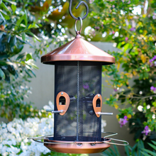 Load image into Gallery viewer, Waterhouse Copper Bird Feeder
