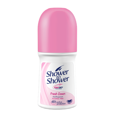 Shower to Shower Roll-on 50ml Fresh Dawn Buy Online in Zimbabwe thedailysale.shop