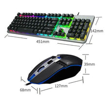 Load image into Gallery viewer, AOC KM410 Metal Series Backlight USB Wired Gaming Keyboard &amp; Mouse Combo
