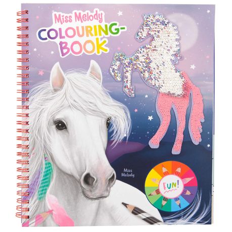 Top Model Horse Colouring with Reversible Sequence