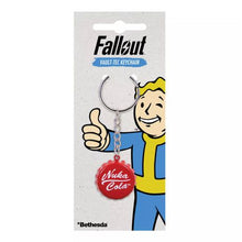 Load image into Gallery viewer, Official Fallout: Nuka Cola Bottlecap Keychain
