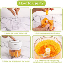 Load image into Gallery viewer, Maisonware 250ml Mini Electric Food Processor
