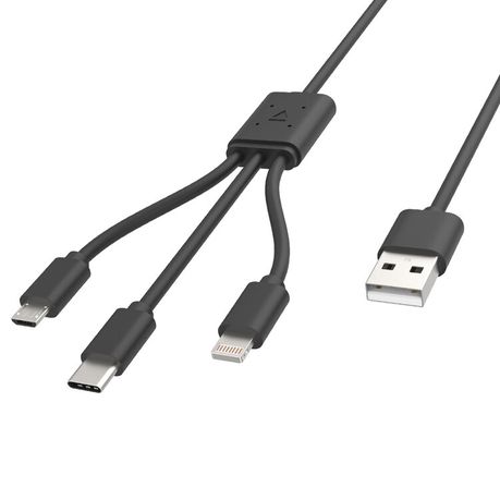 Intouch 3 Prong Cable Blk Buy Online in Zimbabwe thedailysale.shop