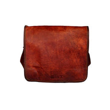 Load image into Gallery viewer, Minx Genuine Leather Messenger Bag - Brown
