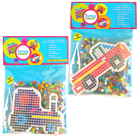 JKA - Truck & Tractor - Double Combo Kit - Iron On Bead Craft Toy Buy Online in Zimbabwe thedailysale.shop