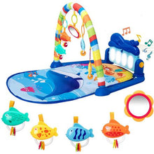 Load image into Gallery viewer, Baby Play Mat, Activity Gym, Play Piano, Music &amp; Lights, Tummy Time
