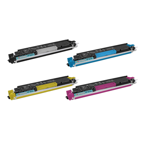 HP CF350A # 130A/351A/352A/353A Compatible Colour Toner - Multipack