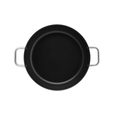 Piardi Fireworks Grey Deep Pan S/S Riveted Handles 36cm Buy Online in Zimbabwe thedailysale.shop