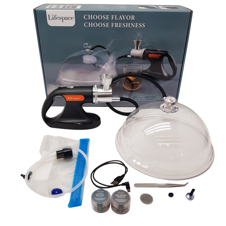 Lifespace Portable Smoke Infuser Kit with Accessories