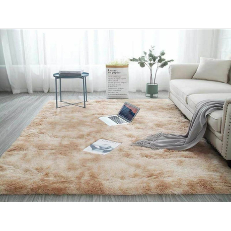 Shaggy Fluffy Rug/Carpet- 2 Tone (200cmx150cm) Buy Online in Zimbabwe thedailysale.shop
