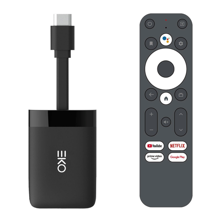 Eko Android TV Box 4K Dongle | Netflix DStv Google Certified | Smart TV