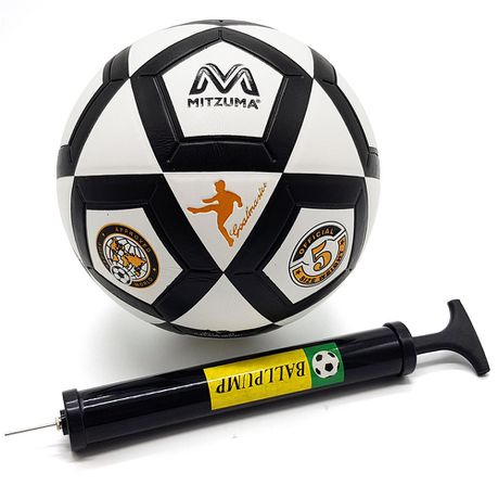 Old Castle Hard Ground Soccer Ball & Pump - Size 5 Buy Online in Zimbabwe thedailysale.shop