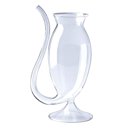 MXM - 350ml Cocktail Vampire Glass With Drinking Straw Buy Online in Zimbabwe thedailysale.shop