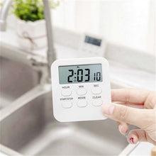 Load image into Gallery viewer, Kitchen Timer Digital Clock Loud Alarm with Magnetic Backing Stand – 2Pack
