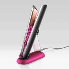 Load image into Gallery viewer, Dyson Corrale hair straightener - Black Nickel/Fuchsia
