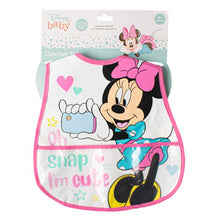 Load image into Gallery viewer, Minnie Mouse Catcher Bib
