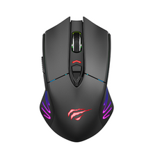 Load image into Gallery viewer, Havit Gamenote MS1021 Respawn 7000DPI Wireless Dual Gaming Mouse - Black
