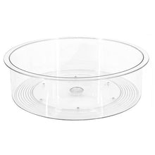 Load image into Gallery viewer, (JD-R001) Lazy Susan Round Turntable Organiser Storage Clear Acrylic
