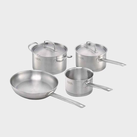 Beka - Gusto 6 Piece Cookware Set - Silver