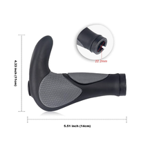 Load image into Gallery viewer, Bike Handlebar Grips - Ergonomic Design - Lock On
