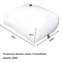 Load image into Gallery viewer, Large Heavy Duty Water Storage Bag Water Bladder - 2500L
