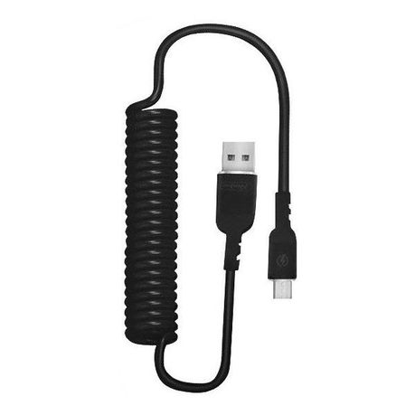 MICRO USB Spring Coiled Cable 2.4A Buy Online in Zimbabwe thedailysale.shop