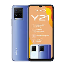 Load image into Gallery viewer, Vivo Y21 Dual Sim 64GB - Metallic Blue

