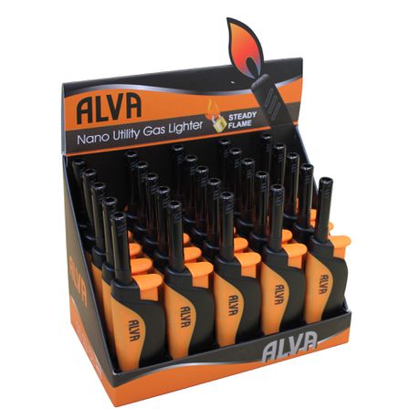 Alva - Nano Utility Gas lighter 25 Pack Buy Online in Zimbabwe thedailysale.shop