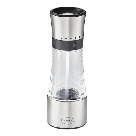 Roesle Spice Mill with 5 Grind Settings for Salt, Pepper and Dry Spices Buy Online in Zimbabwe thedailysale.shop