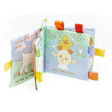 Load image into Gallery viewer, Activity Fabric soft Baby Cloth Book -Sherbet's Silly Farm
