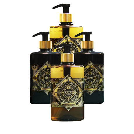 Dex Luxury Liquid Hand Soap - 2 Oud and 2 Amber - 4 x 500ml Buy Online in Zimbabwe thedailysale.shop
