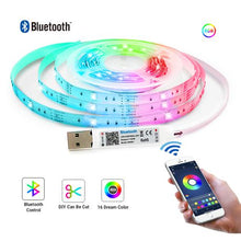 Load image into Gallery viewer, 5M 5050 USB Music LED TV/Monitor Backlights - App controlled, DIY
