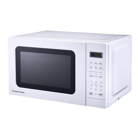 Russell Hobbs 20L Electronic White Microwave Buy Online in Zimbabwe thedailysale.shop